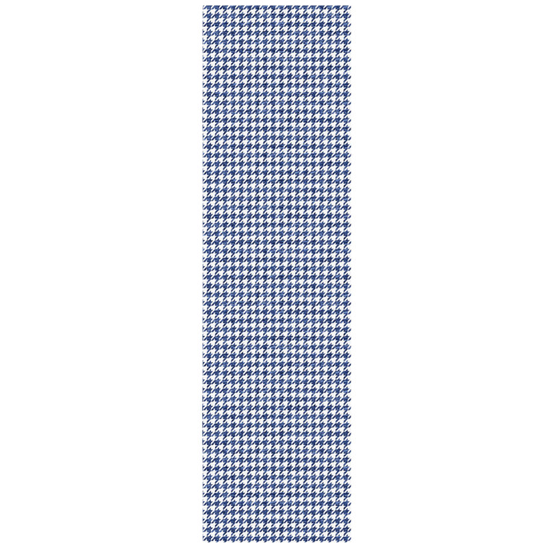 Loreen Washable Houndstooth Indoor / Outdoor Rug, Runner 2'3" x 7'6"