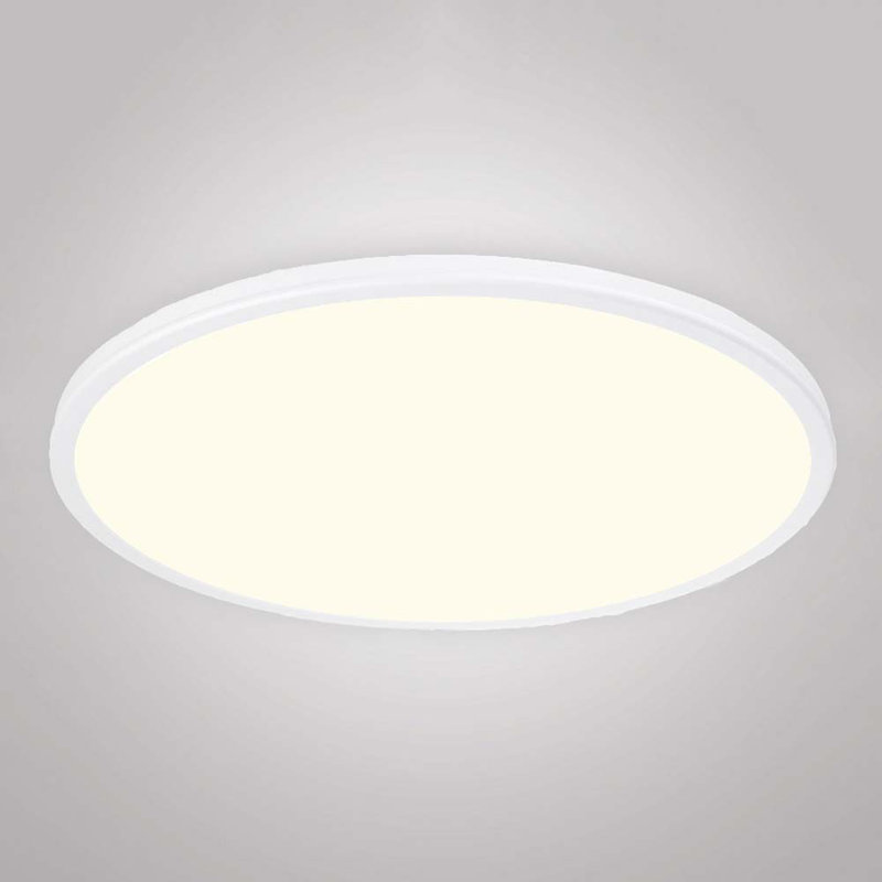 Stanwyck 1 - Light LED Flush Mount, 2700K, White, 0.88" H x 22" W x 22" D