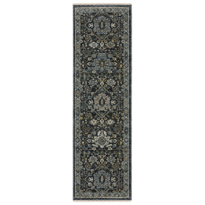 Tapis bleu / bleu clair Hovis