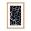 «Abstract Tangled» par 1X - œuvre d'art encadrée sur papier-81386988-131284570-131298176