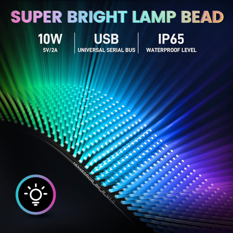 Scrolling Huge Bright Advertising LED Signs, Flexible USB 5V LED Store Sign Bluetooth App Control Custom Text Pattern Animation Programmable Display For Store Car Bar Hotel (27"X5")