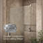Porte de douche à pivot 48 po x 70 po avec technologie CleanCoat® Revel-14672729-69281782