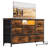 8 Dresser Tv Stand With Power Outlet & Led, Dresser For Bedroom With 8 Deep Drawers, Wide Console Table For Living Room, Entryway-31056258