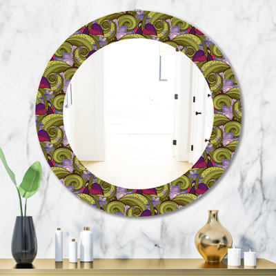 Floral Mirror