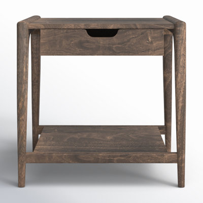 Viguerie 22.5'' W Solid Wood Nightstand
