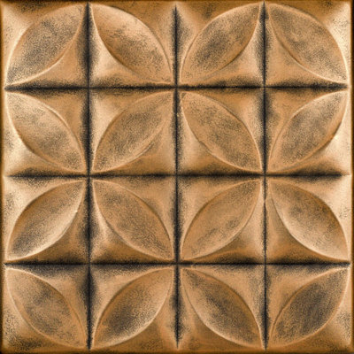 Perceptions 1.6 ft. x 1.6 ft. Polystyrene Glue-up Ceiling Tile
