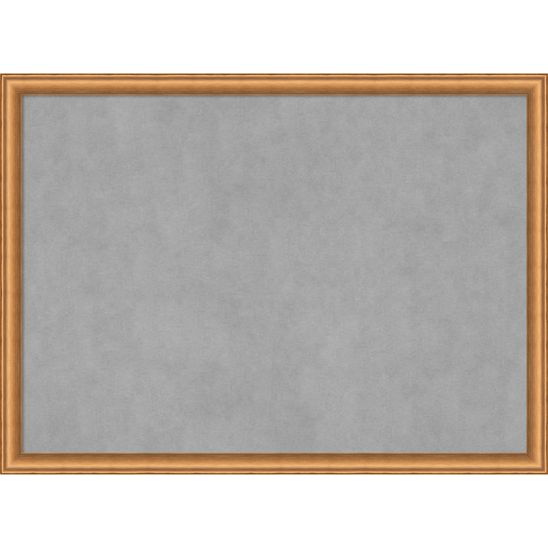 Tableau magnétique magnétique en métal, H 22 po x l 30 po, Bronze
