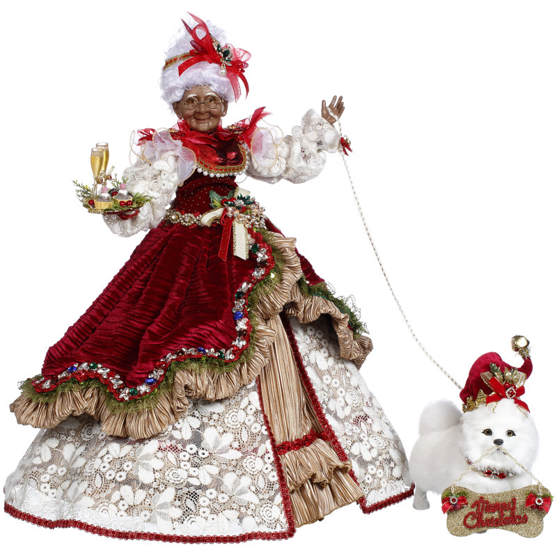 Fête de Noël afro-américaine pour le Père Noël - 23 pouces