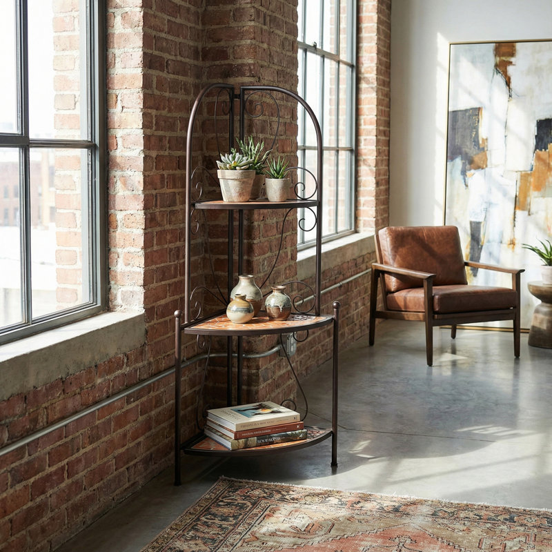 Zook Corner Bookcase