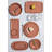 Elegant Salmon Ceramic Service Plate, 11.8 x 11.8 x 0.4 Inches | 100% Durable Ceramic, Perfect for Entertaining & Everyday Use | Stylish Design Enhances Table Settings, Ideal for Home & Restaurant