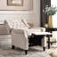 Fauteuil inclinable classique à dossier poussé de 29,5 po de large avec dossier et rivets-581751057
