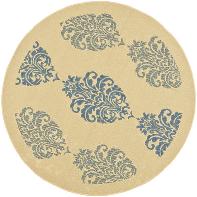 Courtyard Performance Floral Indoor/Outdoor Area Rug
