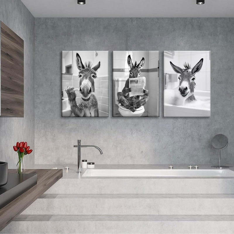 3 Piece Wrapped Canvas Set