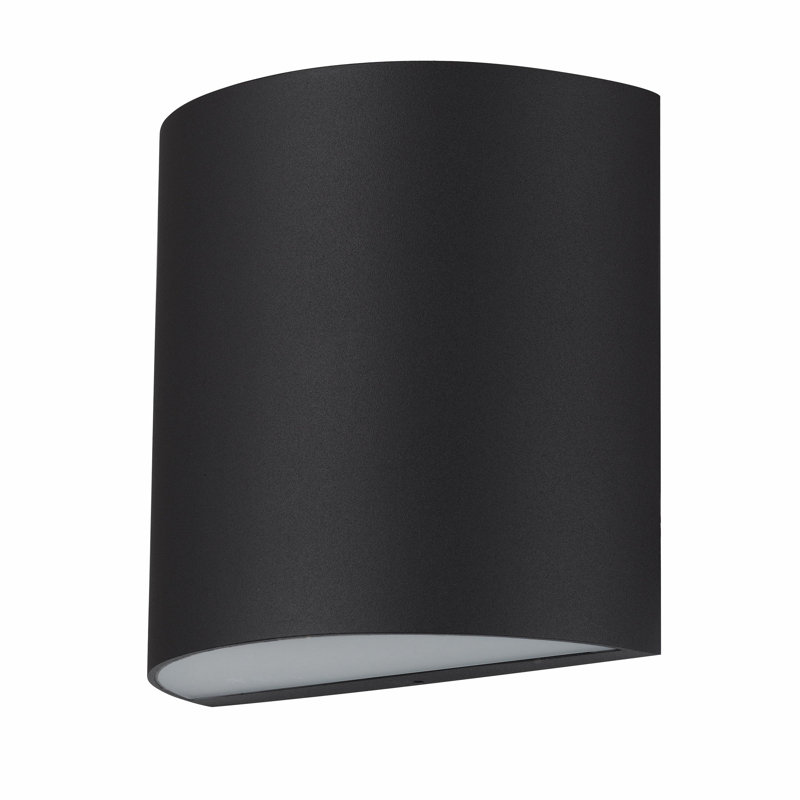 Sand Black LED Wall Sconce, Black