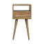 30cm W Solid Wood Bedside Table