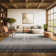 Riebe Abstract Silver/Black Area Rug