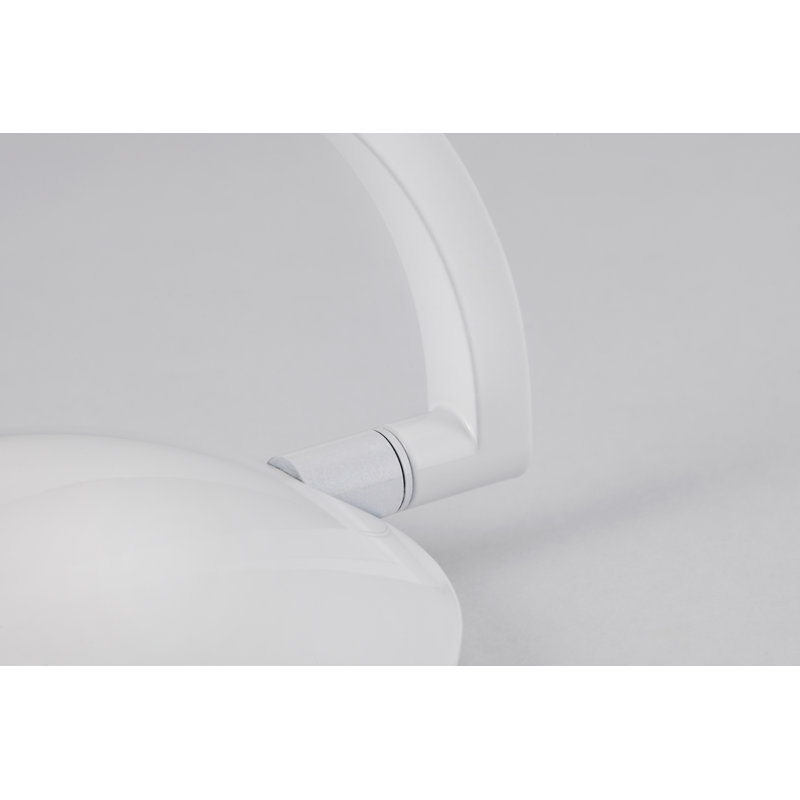 Tête de rail de style H à DEL de 12 watts Orb 3000K / 4000K / 5000K CCT, angle de faisceau de 36 degrés, finition noire, style H 120 volts
