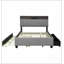 Lit plateforme tapissier avec tête de lit, gigogne simple, tiroirs et ports de chargement USB pour les chambres à coucher modernes-512368868-512368867