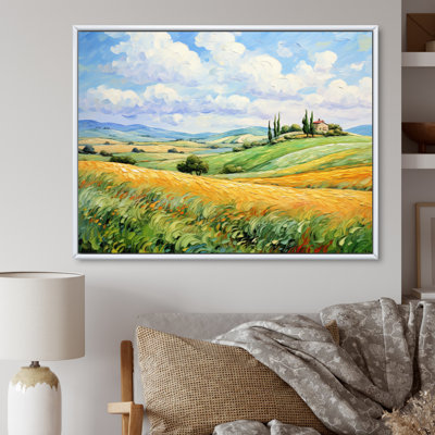 Van Gogh, reproduction d'art sur toile, "Rolling Hills I"