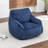 Comfy Corduroy Large Bean Bag Chairs with Armrests-1913519955