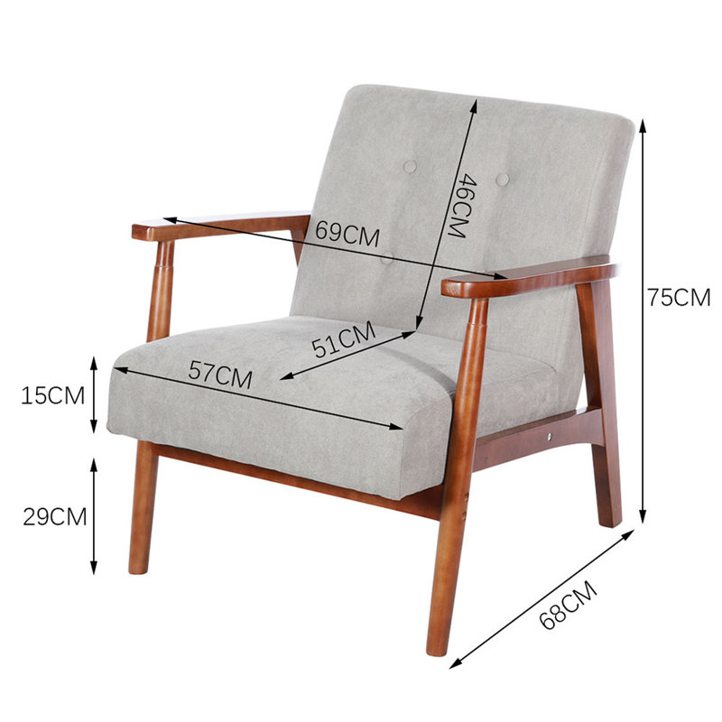 Maineville Upholstered Armchair