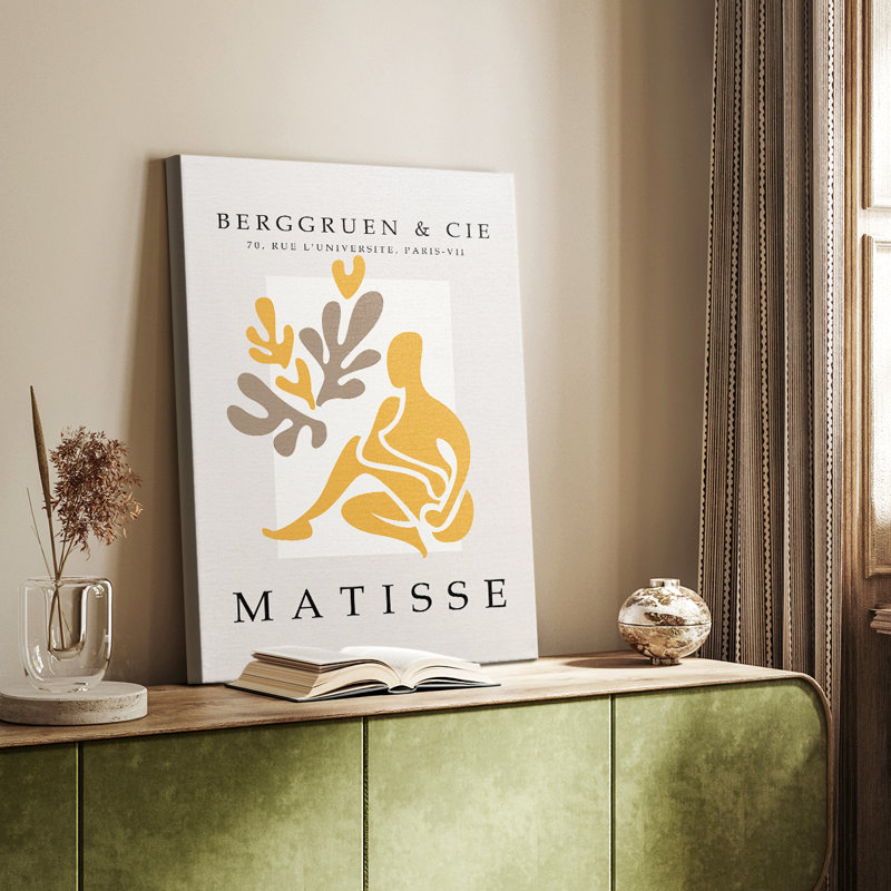 Matisse CDLxx III, reproduction d'art encadrée sur mesure, galerie Cavas, H 12 po x l 8 po