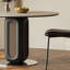 Modern Design Beige Rock Slab Round Table-1139732160