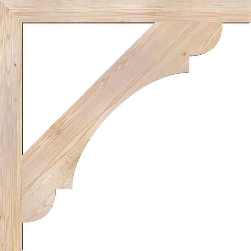 Support de bloc olympique, H 40 po x P 40 po, Sapin Douglas de 3 1/2 po (lisse)