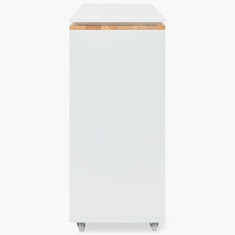 Nourin Kitchen Island, White