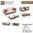 Duponta 6 Piece Sectional Seating Group with Cushions-1097208327
