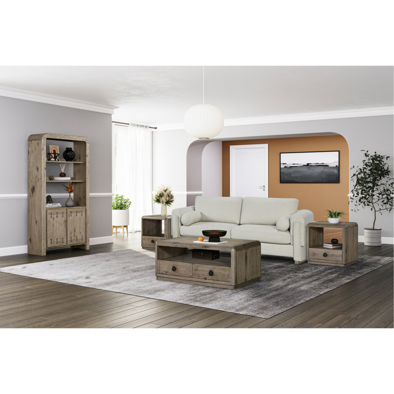 Table de bout Knotty English Oak