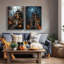 2 Piece Wrapped Canvas Wall Art-325779052