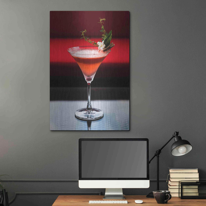 "Cocktail" par Luxe Metal Portfolio, H 36 po x l 24 po