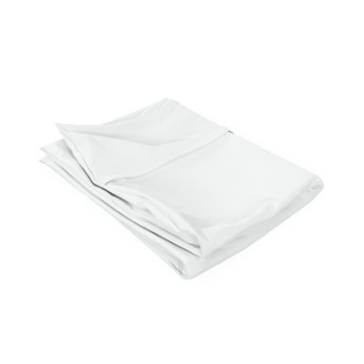 100% Cotton Zippered Pillow Protector - Dust Mite Proof, Chemical-Free, Breathable Allergen Barrier