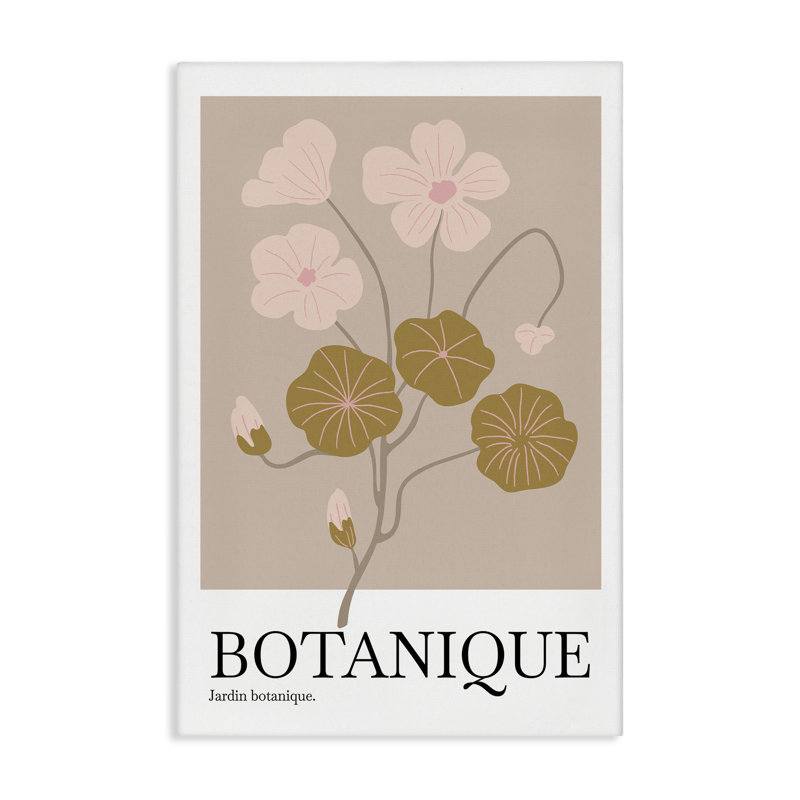 Art mural sur toile Botanique Modern Sprouts par Incado, H 36 po x l 24 po