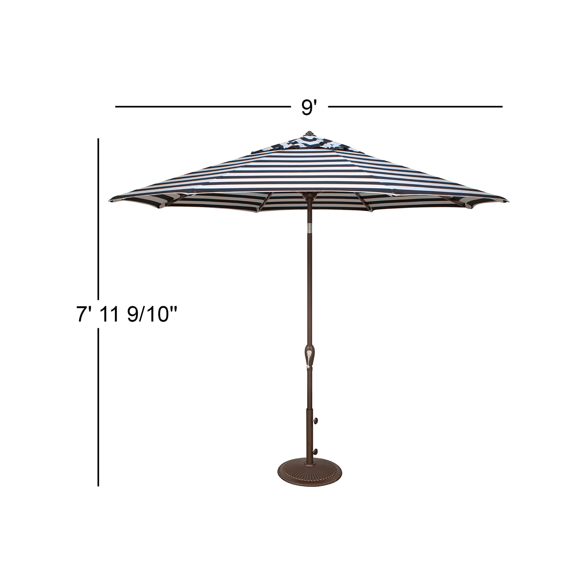 108'' Outdoor Umbrella, Bronze