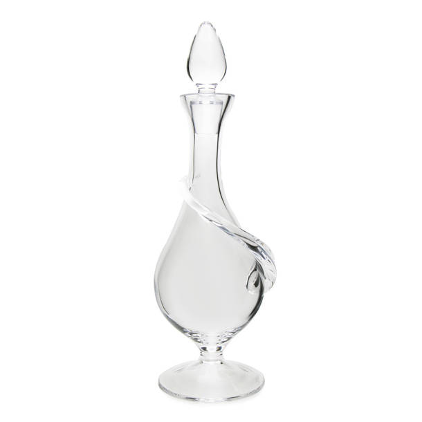 Ravenscroft Crystal Barrel Decanter – Lead-Free, 50-Ounce, Handmade In Europe