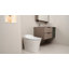 Toilette intelligente R&T avec réservoir intégré, ouverture et chasse automatique, capteur de pied et télécommande, siège chauffant, séchoir à eau chaude et à air, veilleuse