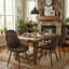 Chaise d'appoint rembourrée en similicuir Chardee-1647928890