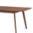 35.5 " Extendable Rectangular Dining Table