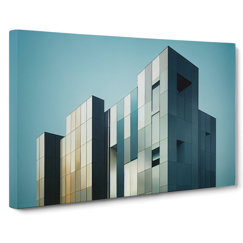 Building Architecture Vol.3 - Wrapped Canvas, 35cm H x 50cm W x 3cm D