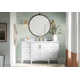 Luke Single Transparent Dimmable Bath Sconce