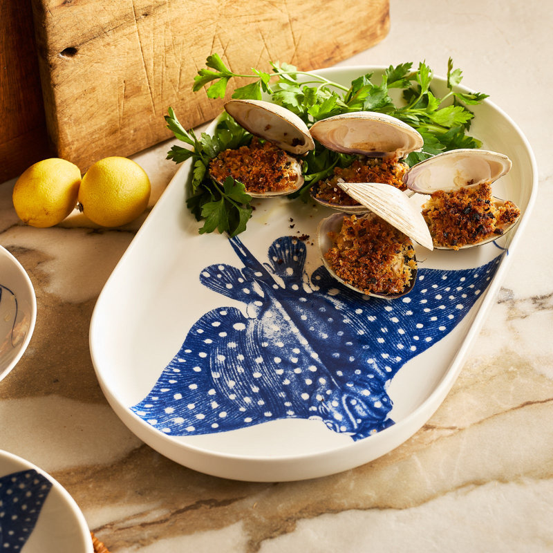 Stingray Porcelain Platter