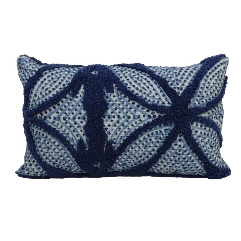 Chicos Trellis Cotton Blend Throw Pillow