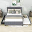 Grand lit plateforme tapissier avec rangement Baylian-1487472471