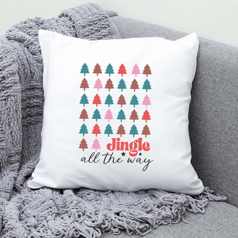Christmas-07_3 Reversible Throw Pillow, 18" x 18"