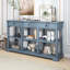 Console rétro en bois massif Cesilia-1117724110