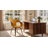 Afra 21.26'' W Swivel Polyester Upholstered Dining Arm Chair (Set Of 2)-1850992426