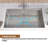 Single Bowl Stainless Steel Kitchen Sink-91813593