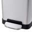 Emiline Stainless Steel Step On and Odour Seal Tilt Out Waste Bin - 7.93 L